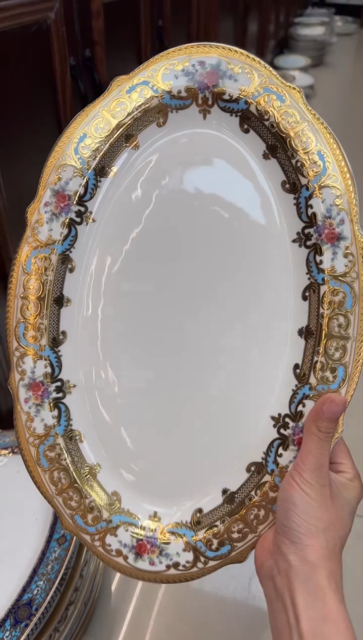 【闪购商品】瓷片14英寸鱼盘福利款