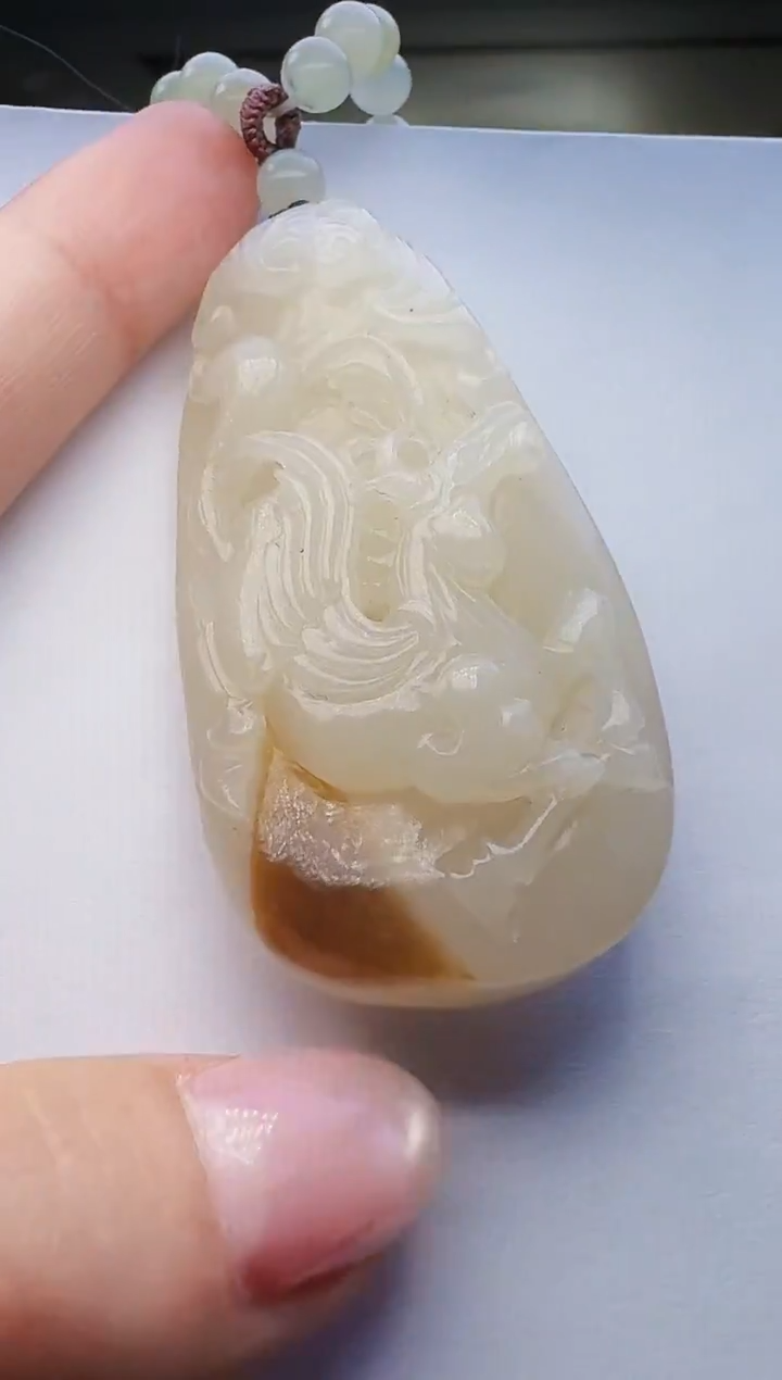 定制和田玉用****7玉届匠心天然和田玉（拍一发一）