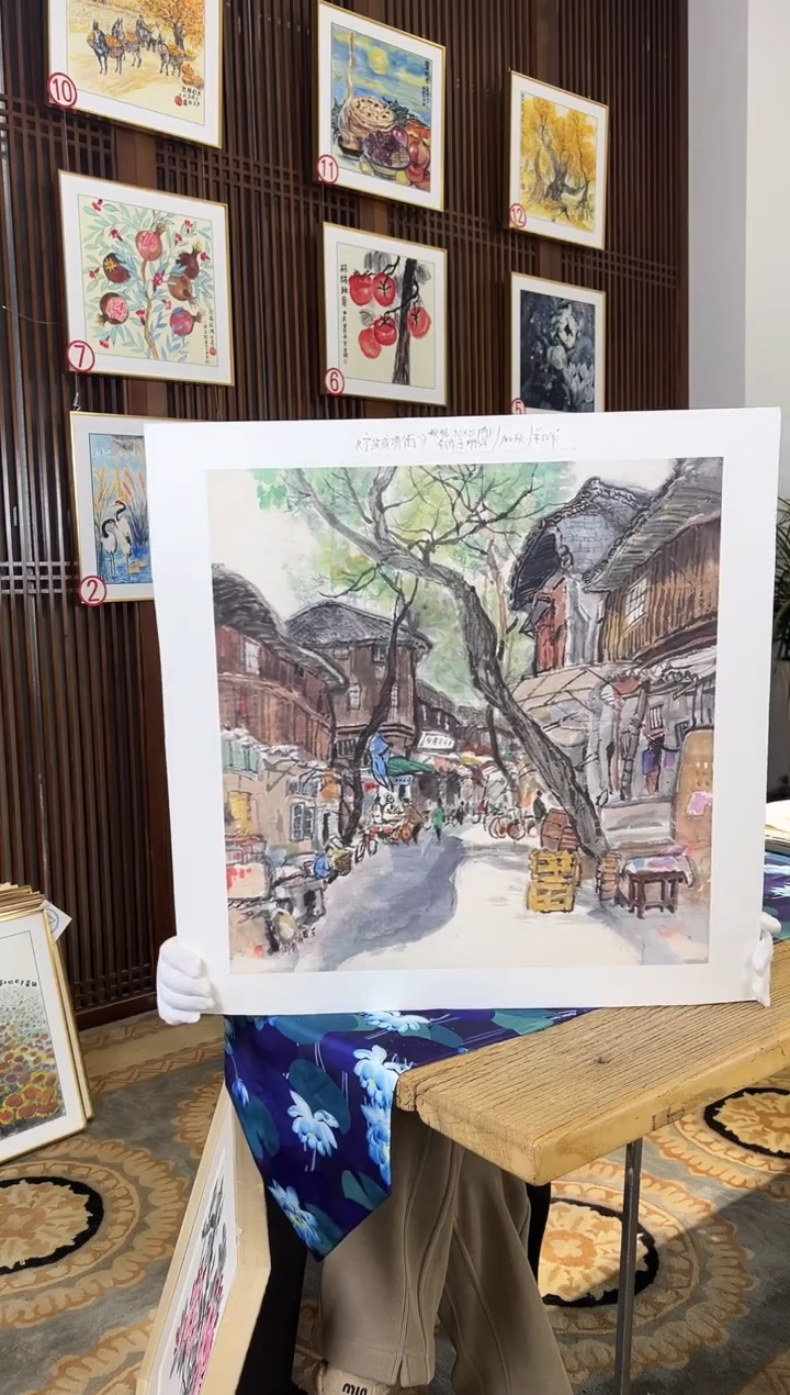 版画耿玉琨名章限量版画S