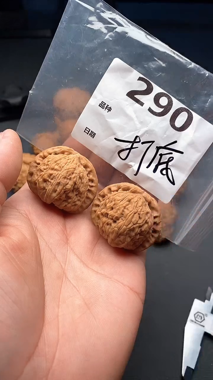 【闪购商品】文玩核桃吊坠290号41尺寸全品闷白