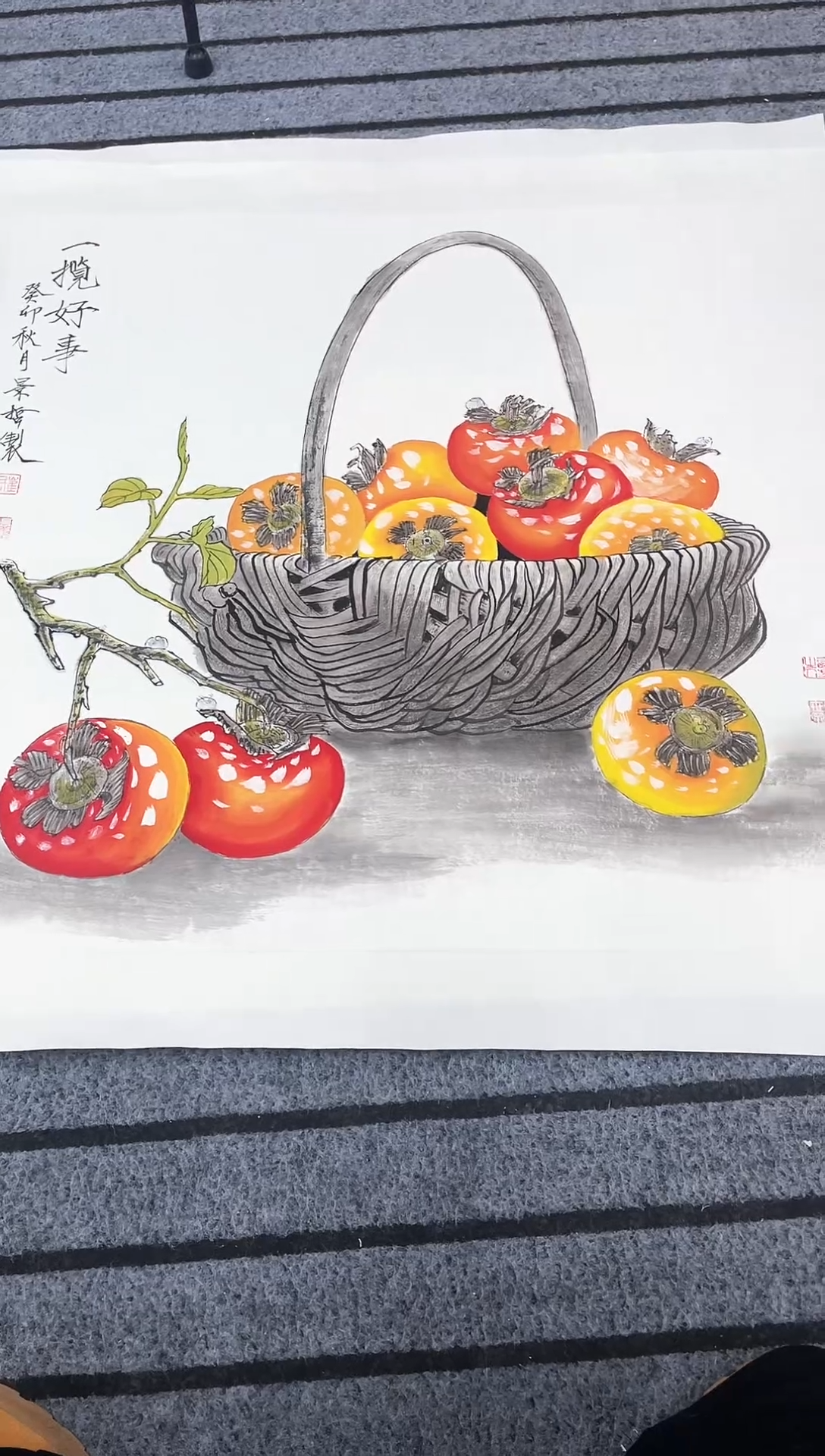 精品国画花鸟作品