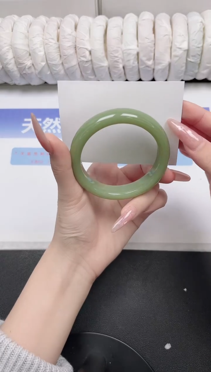 未镶嵌手镯石英质玉39-58