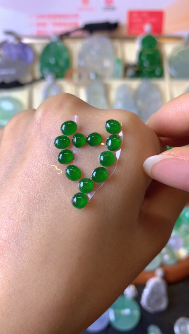 【闪购商品】定制翡翠未镶嵌1裸玉（客户意向镶嵌）