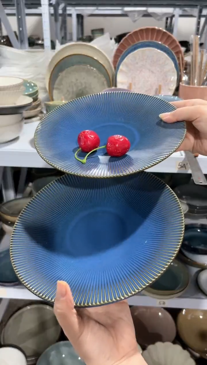 【闪购商品】瓷片外贸尾货瑕疵满20包邮X2 L6A八英寸