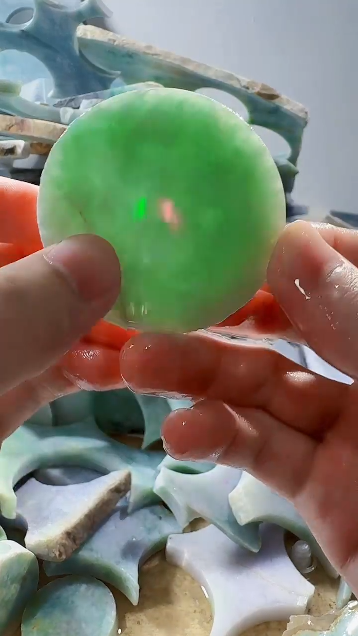 裸石翡翠天然缅甸翡翠706
