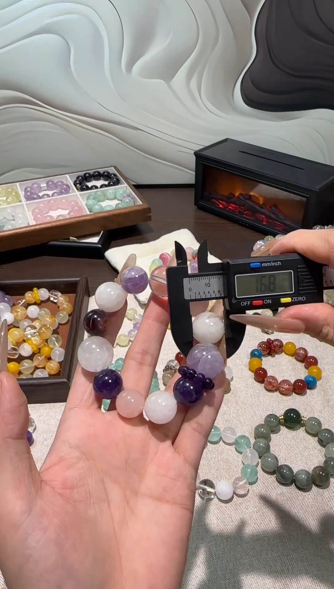 未镶嵌手串水晶多宝