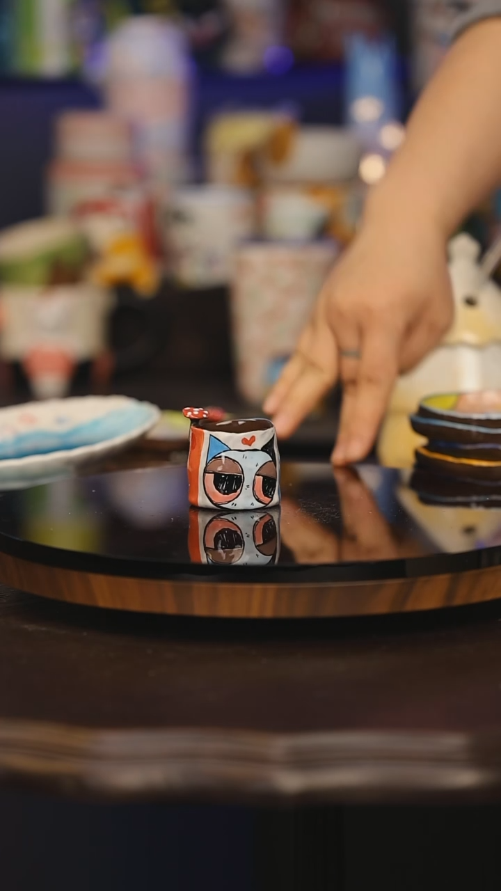 【闪购商品】摆件景德镇釉下彩绘设计师款式陶瓷