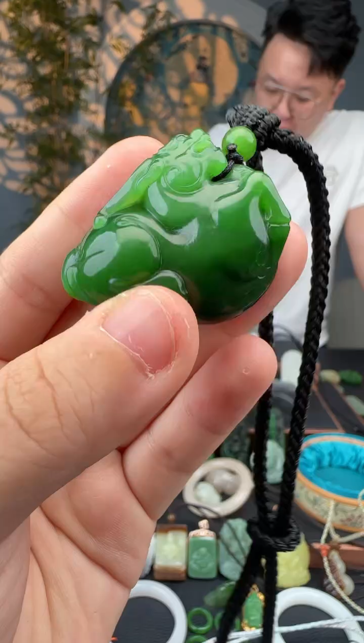 颈饰未镶嵌和田玉和田玉