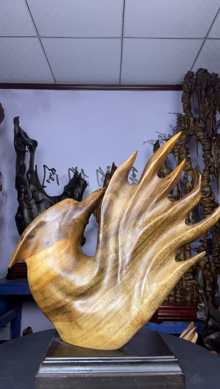 金丝楠木雕款用****成金丝楠木工艺品摆件