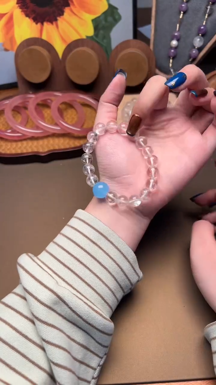 未镶嵌手串水晶1