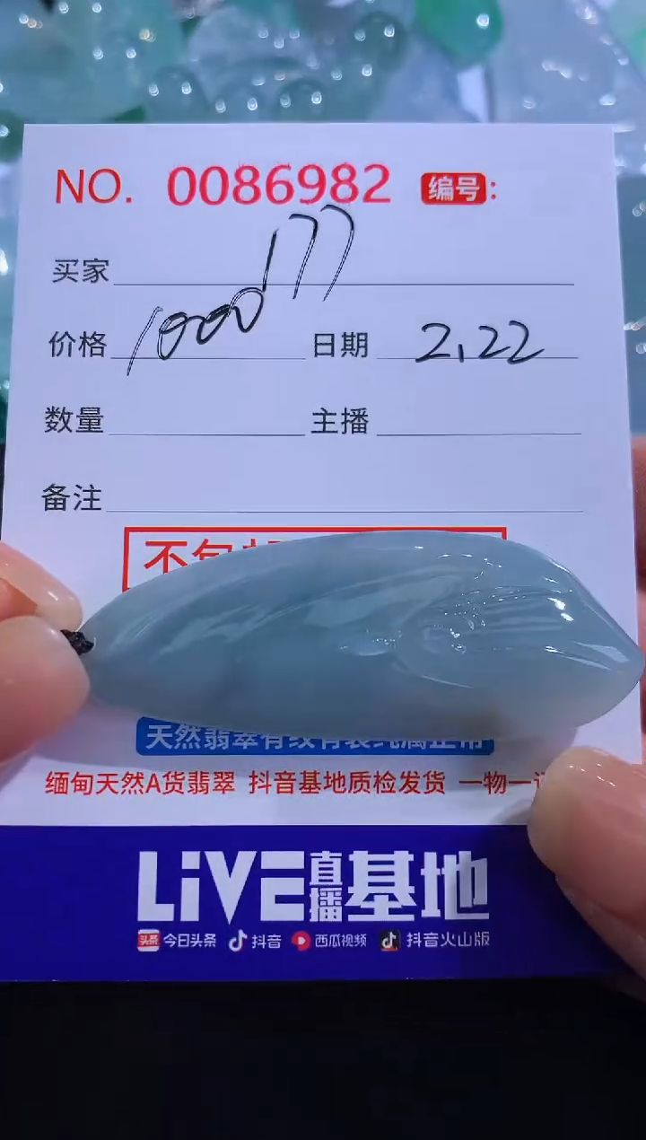 【闪购商品】翡翠颈饰未镶嵌！1