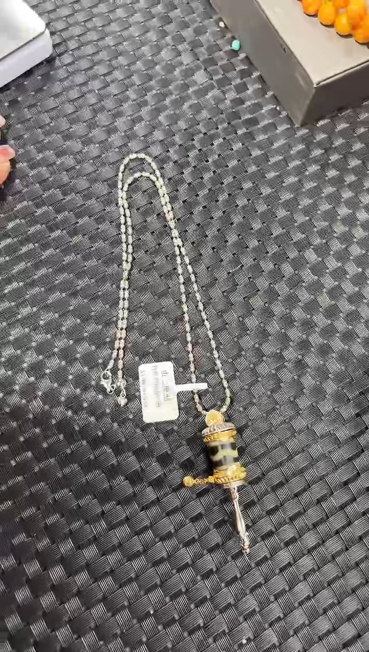 【闪购商品】玛瑙/玉髓颈饰银S925镶嵌项链