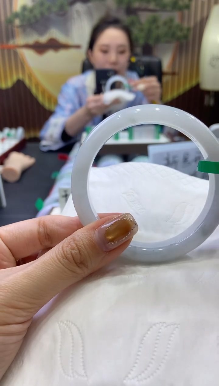 未镶嵌手镯翡翠0006652