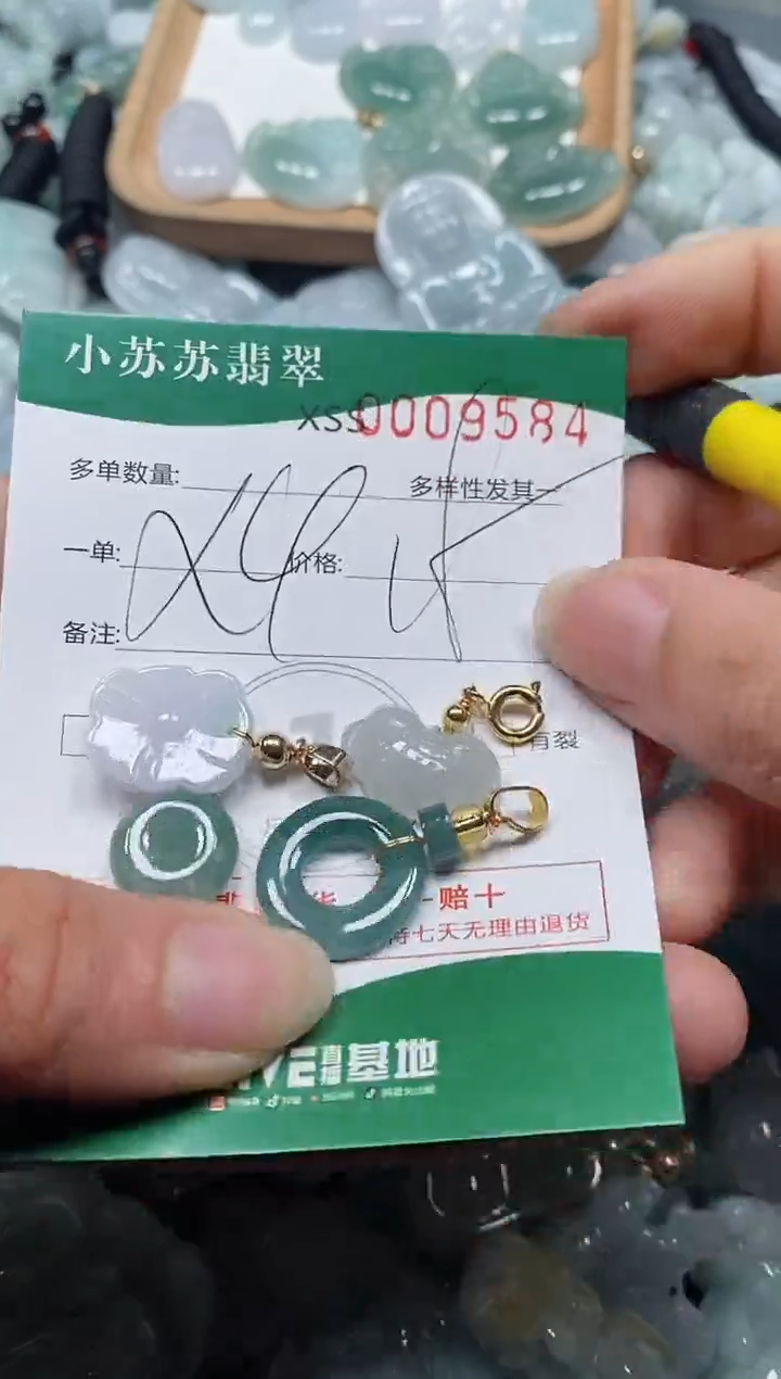 【闪购商品】翡翠颈饰未镶嵌闪购商品0009584