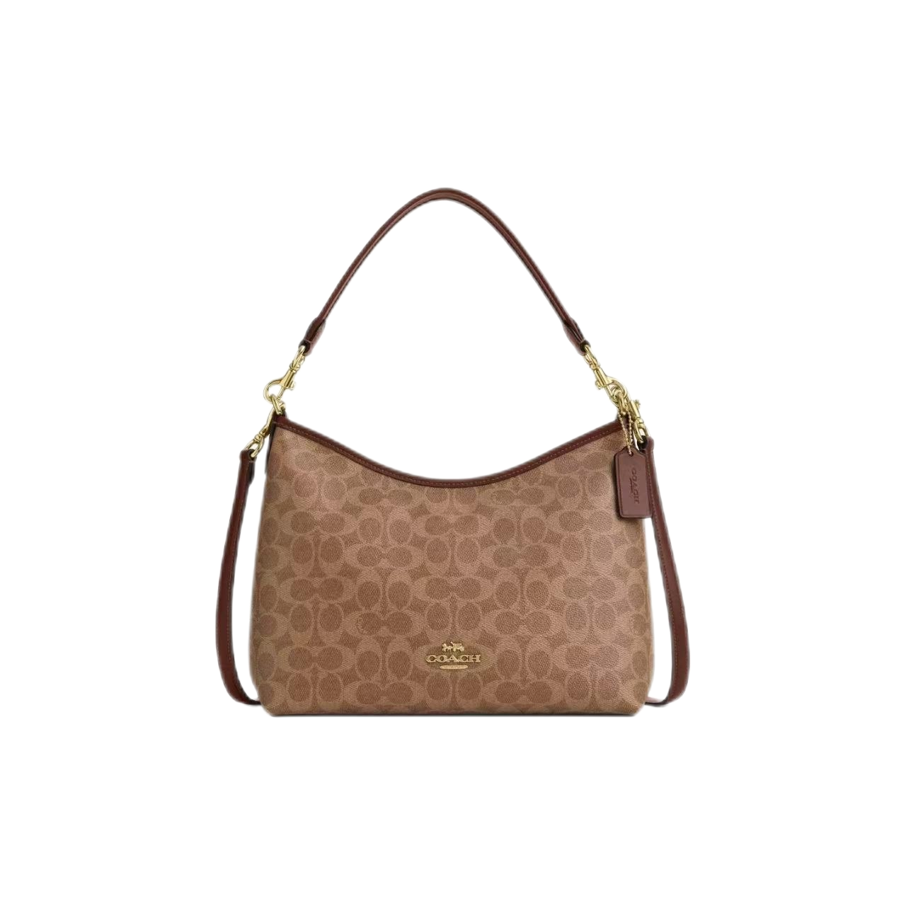 全新未使用 COACH/蔻驰 Laurel31老花流浪包CV975-IMXHE