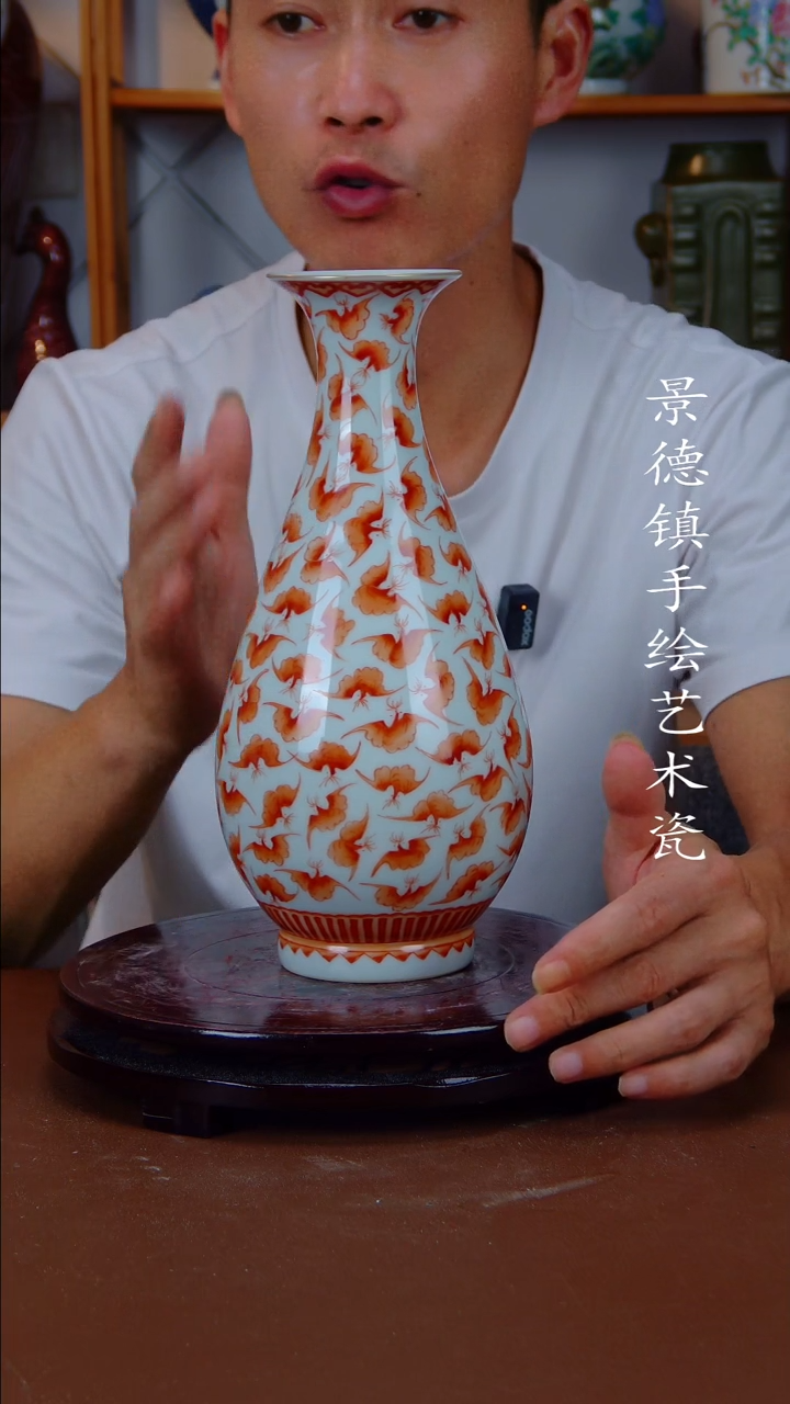 现代景德镇手工手绘陶瓷摆件79