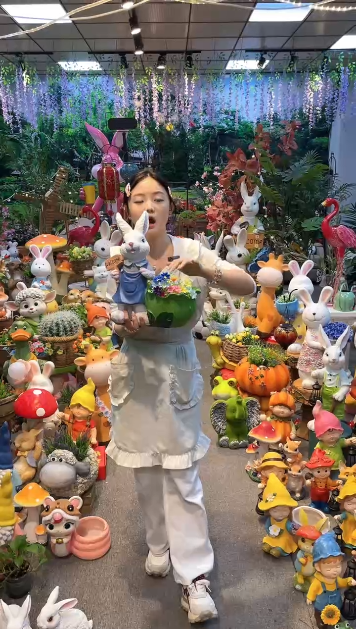 户外花园庭院花盆