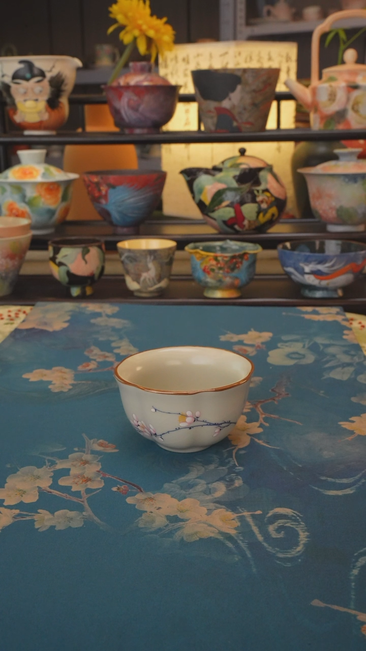 【闪购商品】直播间福利 梅花花口杯