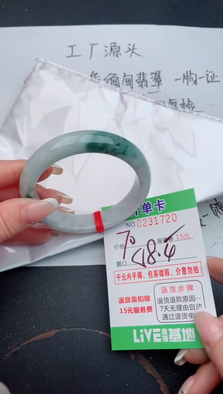 未镶嵌手镯翡翠20