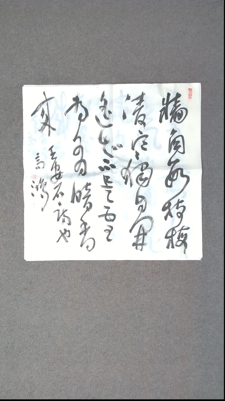 书法王高生 福建漳州 斗方四平尺