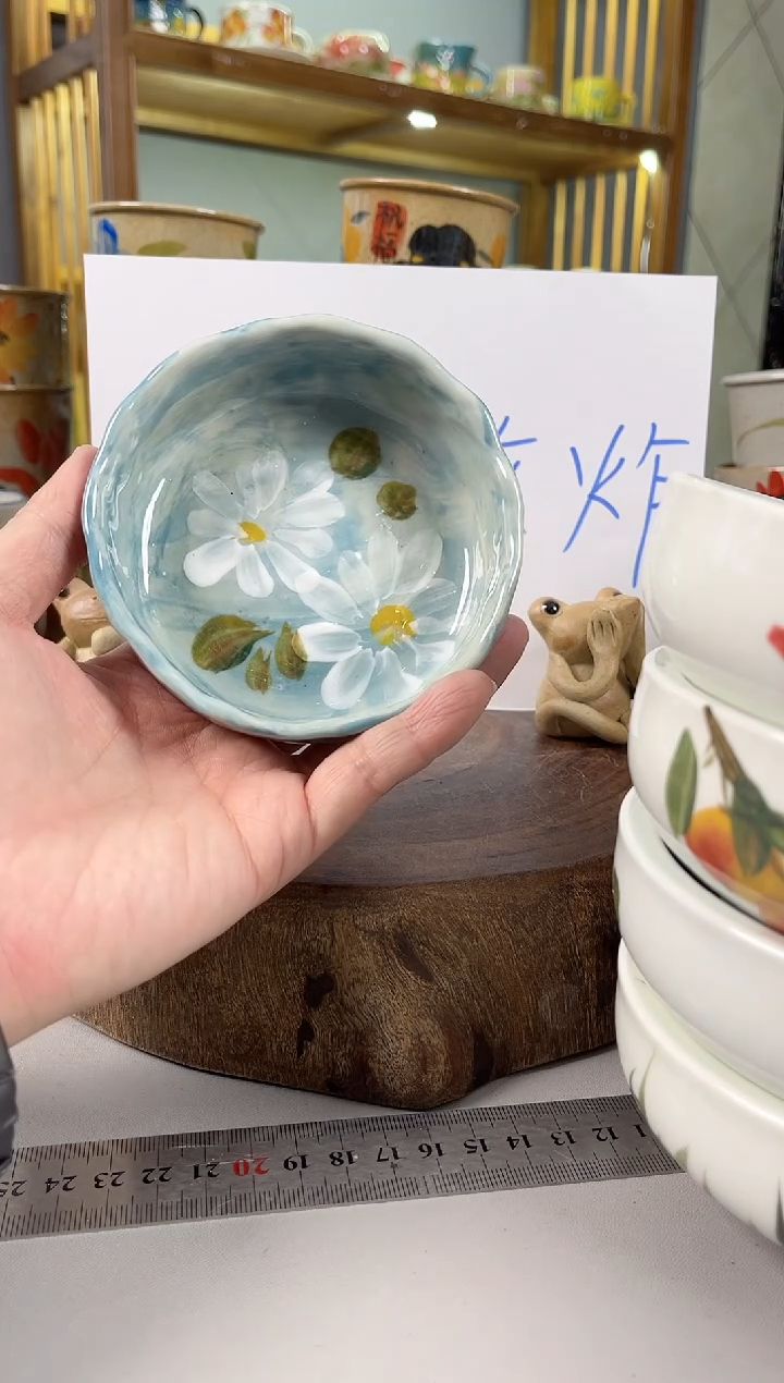 【闪购商品】瓷片景德镇手绘高温釉下彩