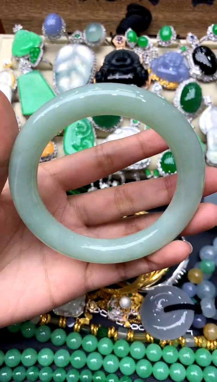 【闪购商品】翡翠手镯未镶嵌468-中国好珍宝