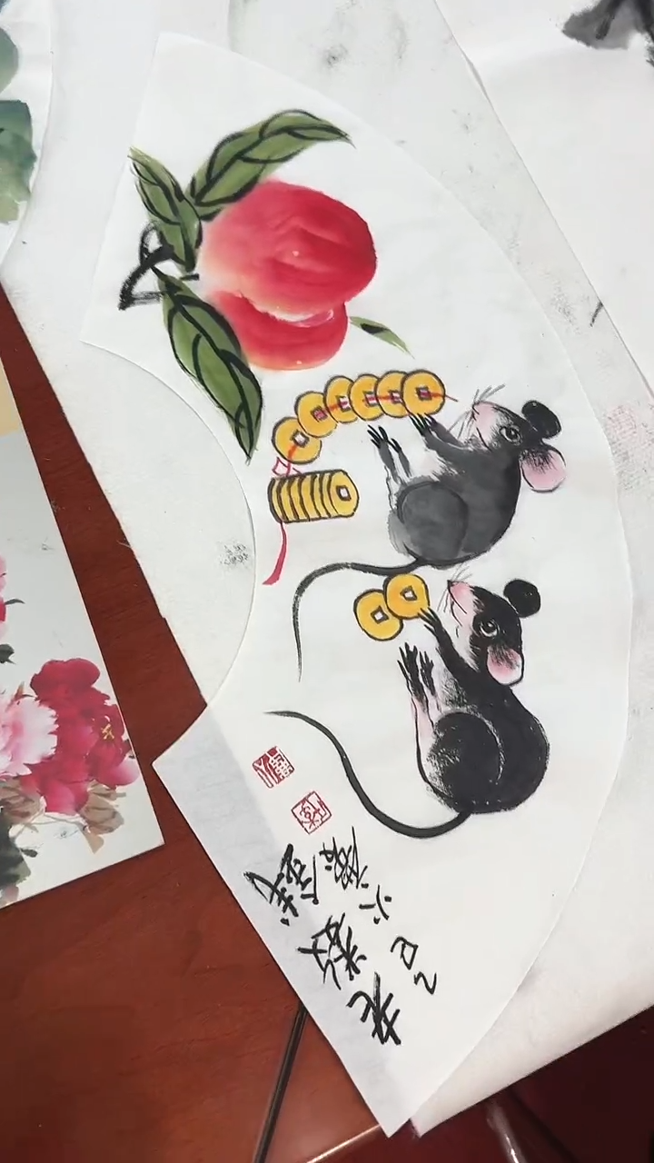 国画李火庆/国画/花鸟