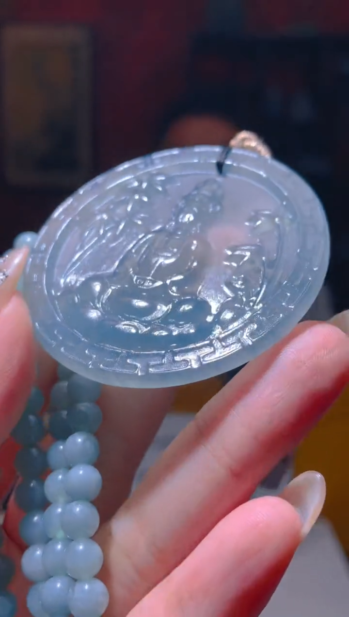 定制翡翠未镶嵌闪购毛货链接ZYW018