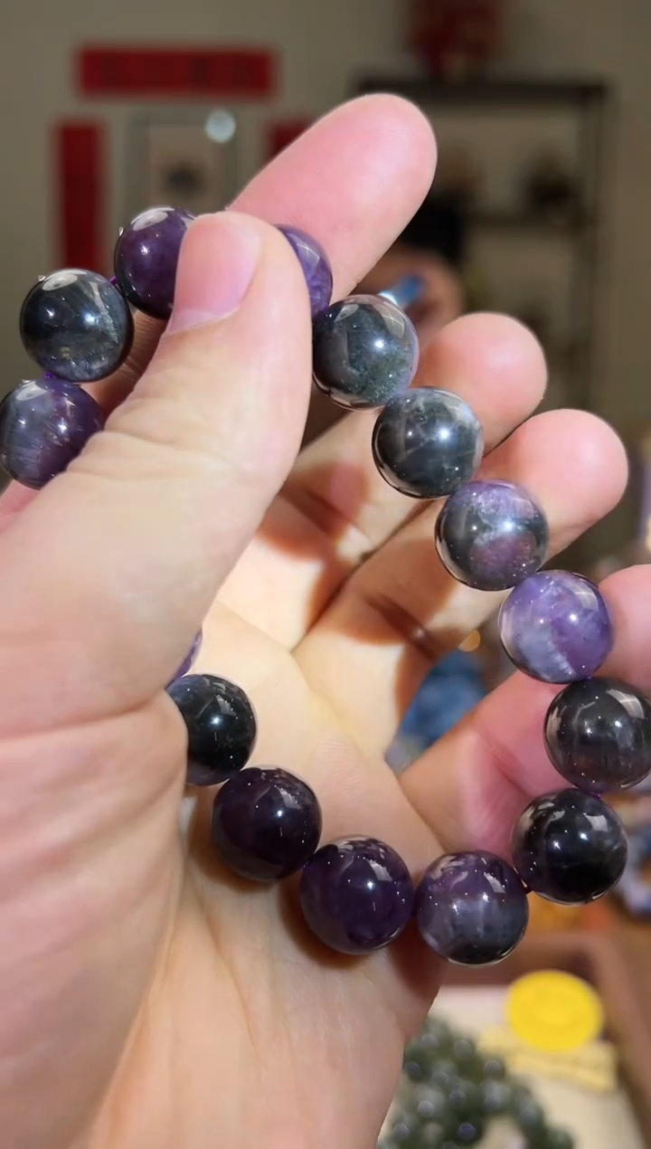 【闪购商品】水晶手串未镶嵌14±mm极光地狱之眼