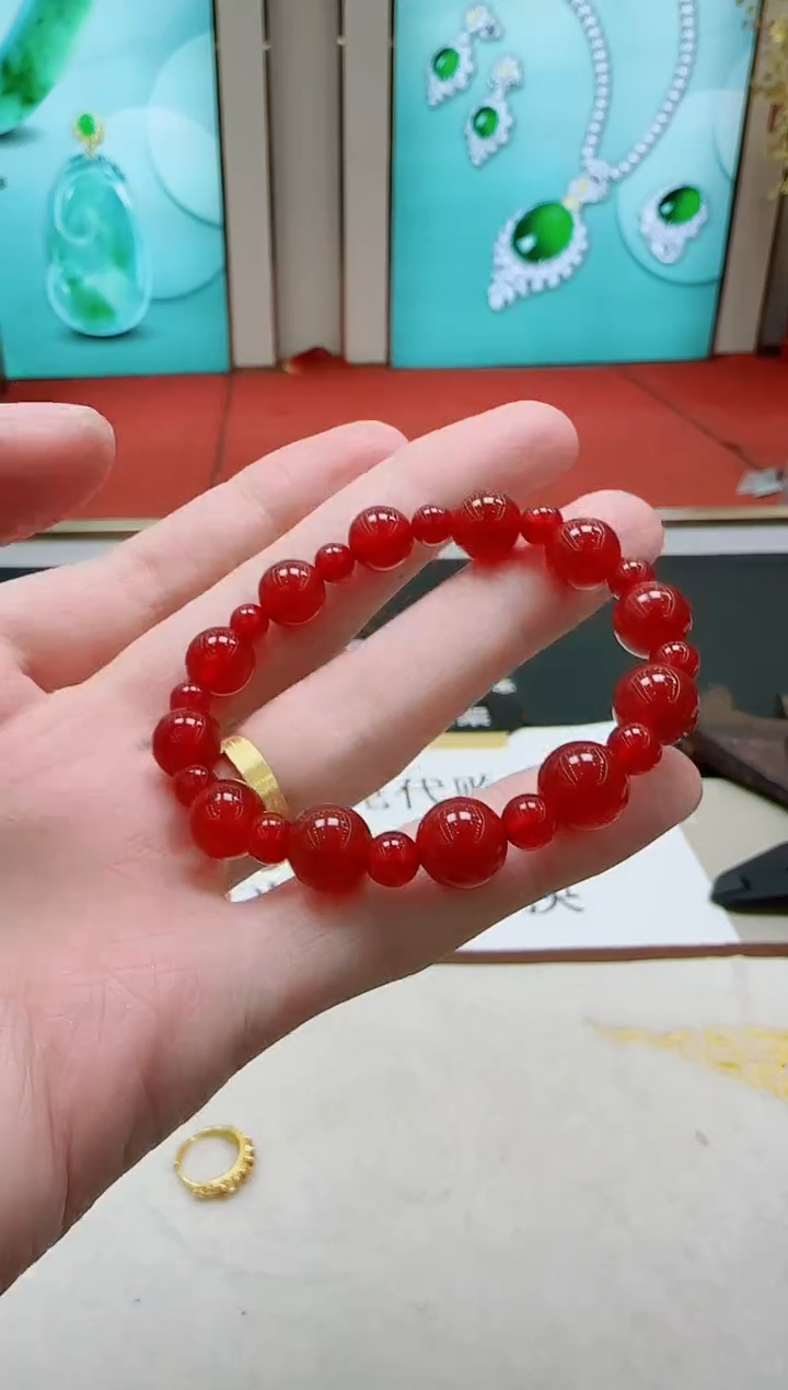 未镶嵌颈饰玛瑙/玉髓LX玛瑙手串XP9-多样性发其一