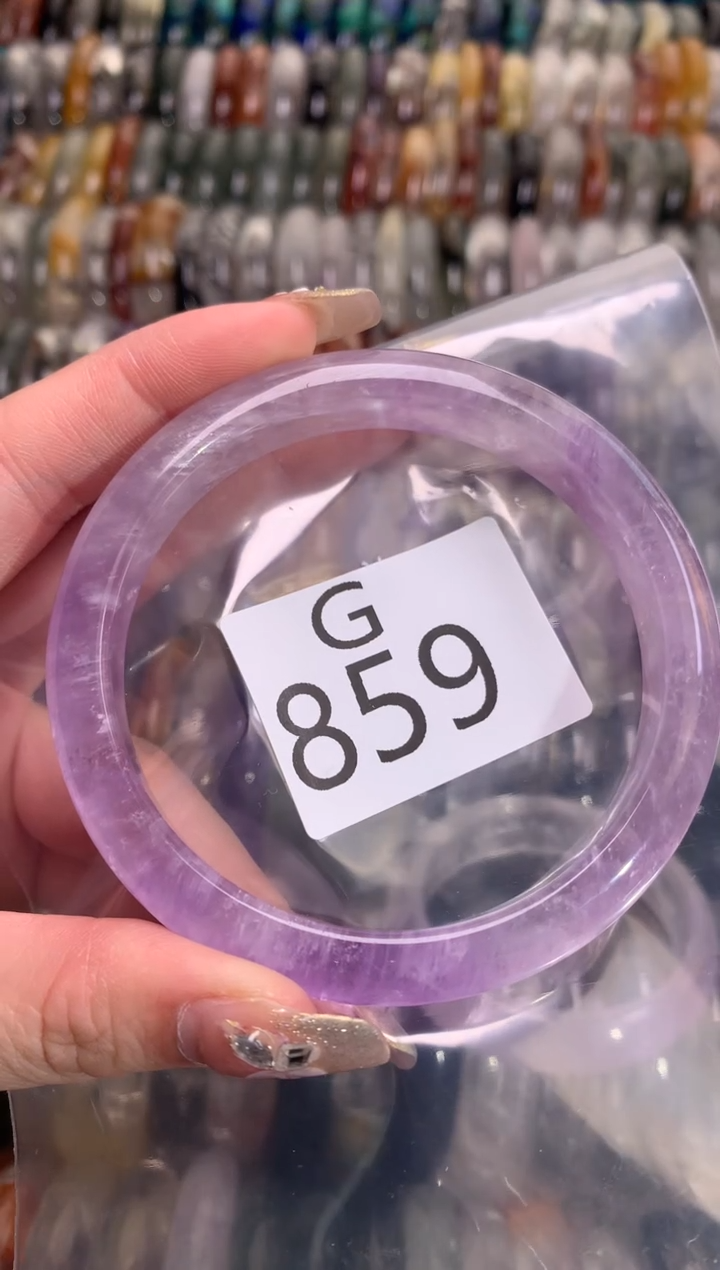 【闪购商品】水晶水晶手镯未镶嵌859-65