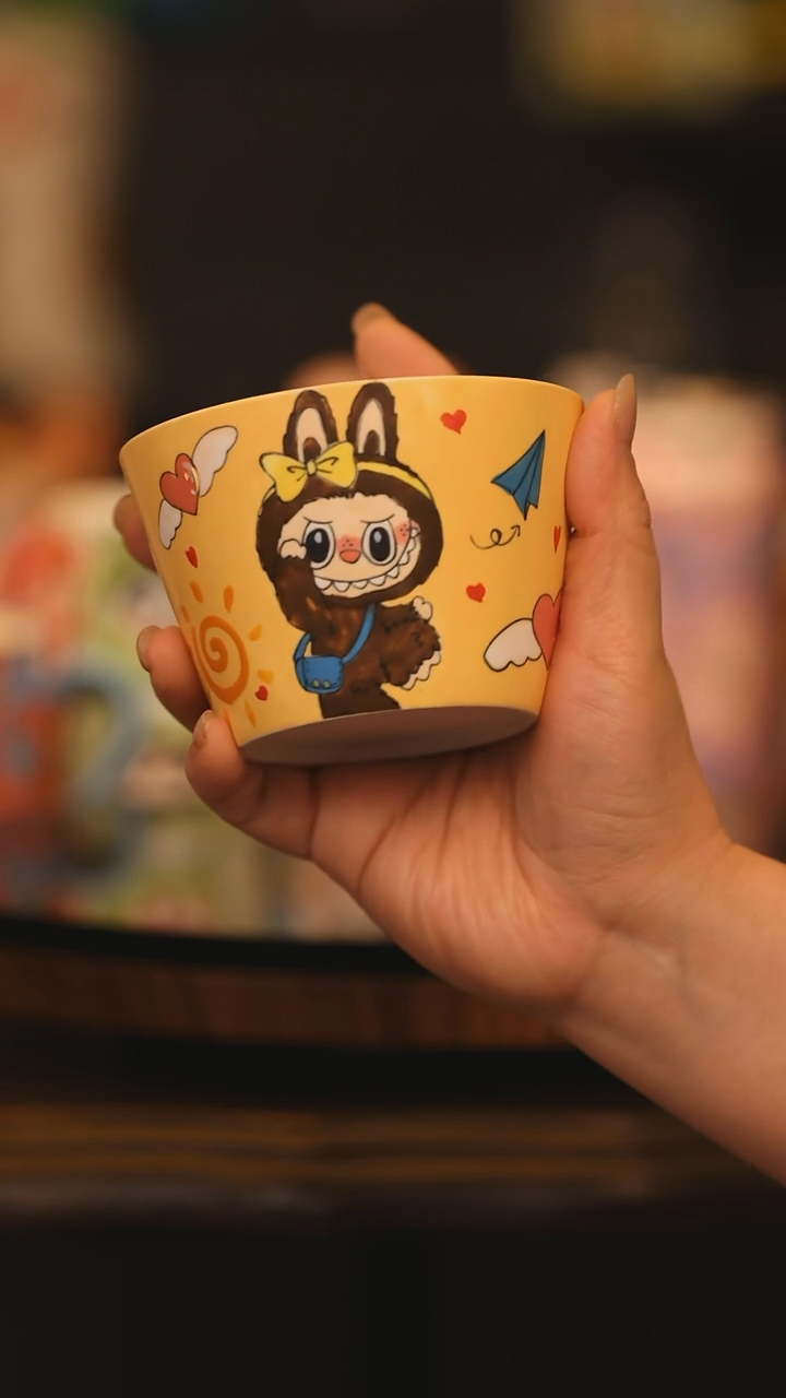 【闪购商品】摆件景德镇釉下彩绘设计师款陶瓷