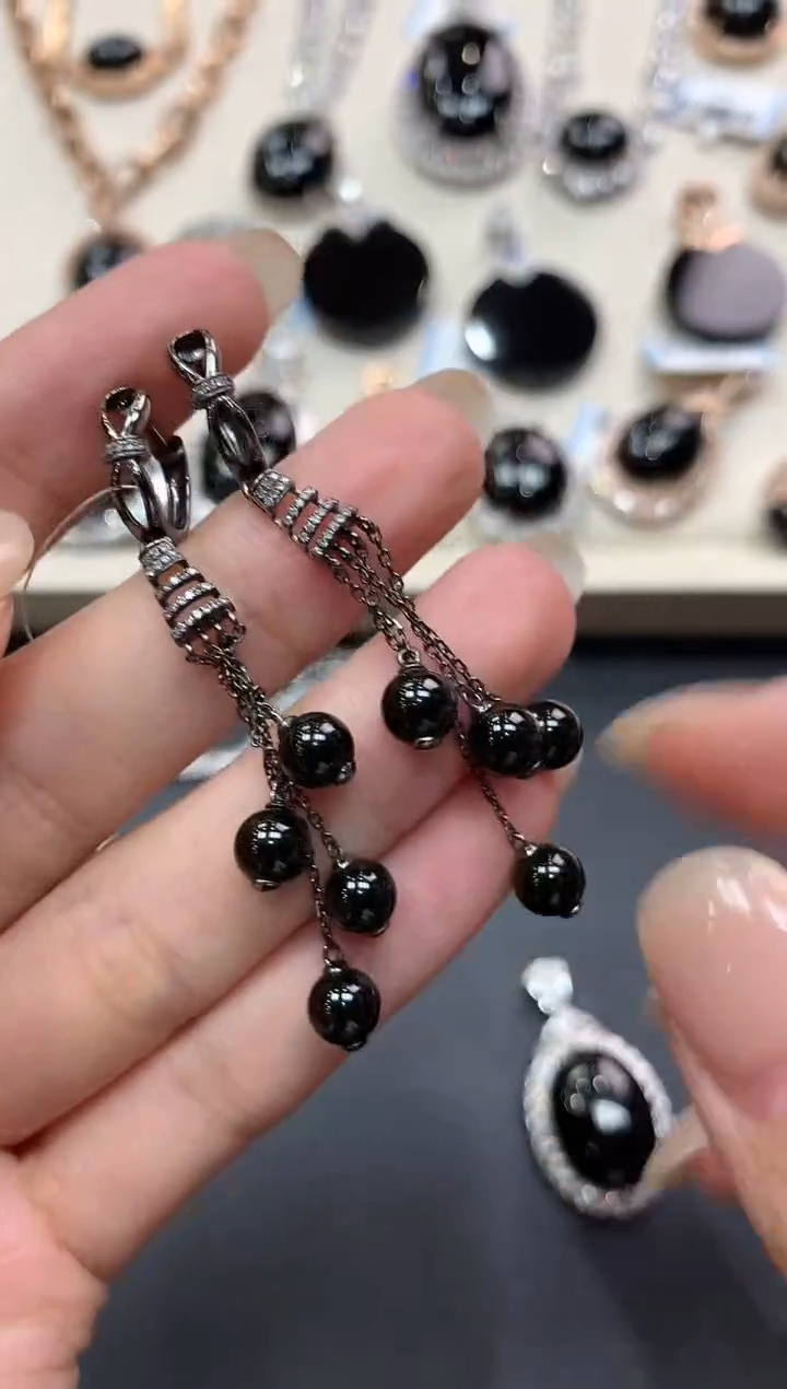 【闪购商品】翡翠耳饰18K金镶嵌w127        