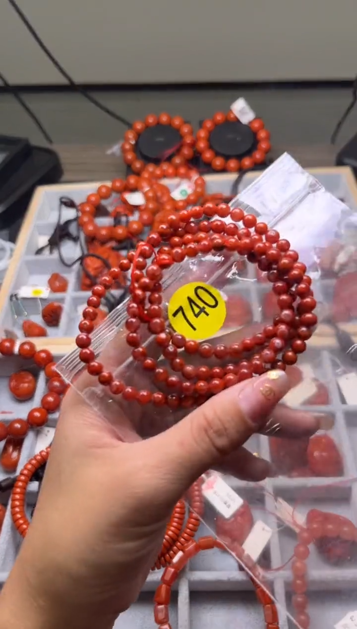 【闪购商品】南红玛瑙珠宝奇石未镶嵌740-5+