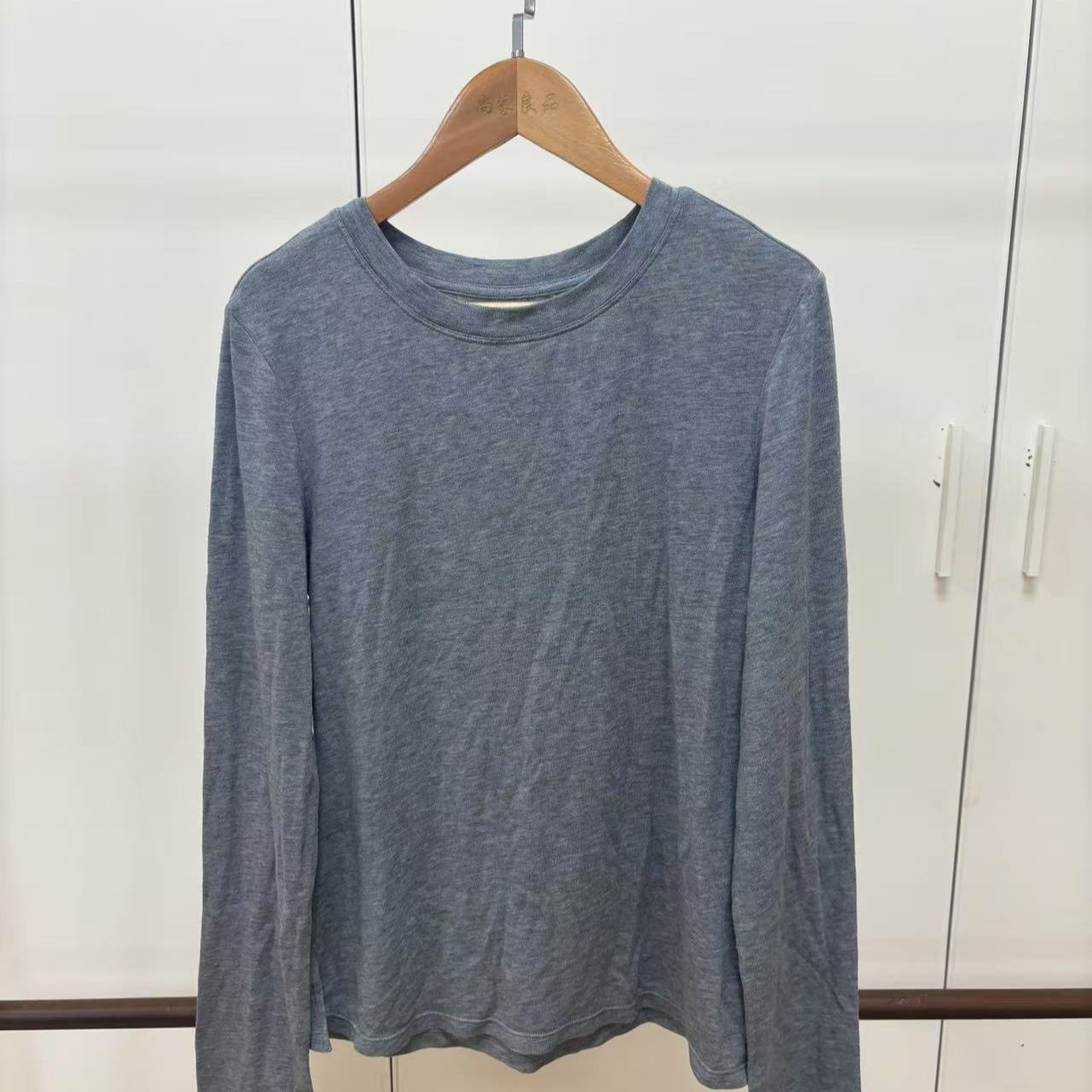 天竺良品高端轻奢绵羊毛长袖T恤ZR00658长袖打底春秋休闲纯色
