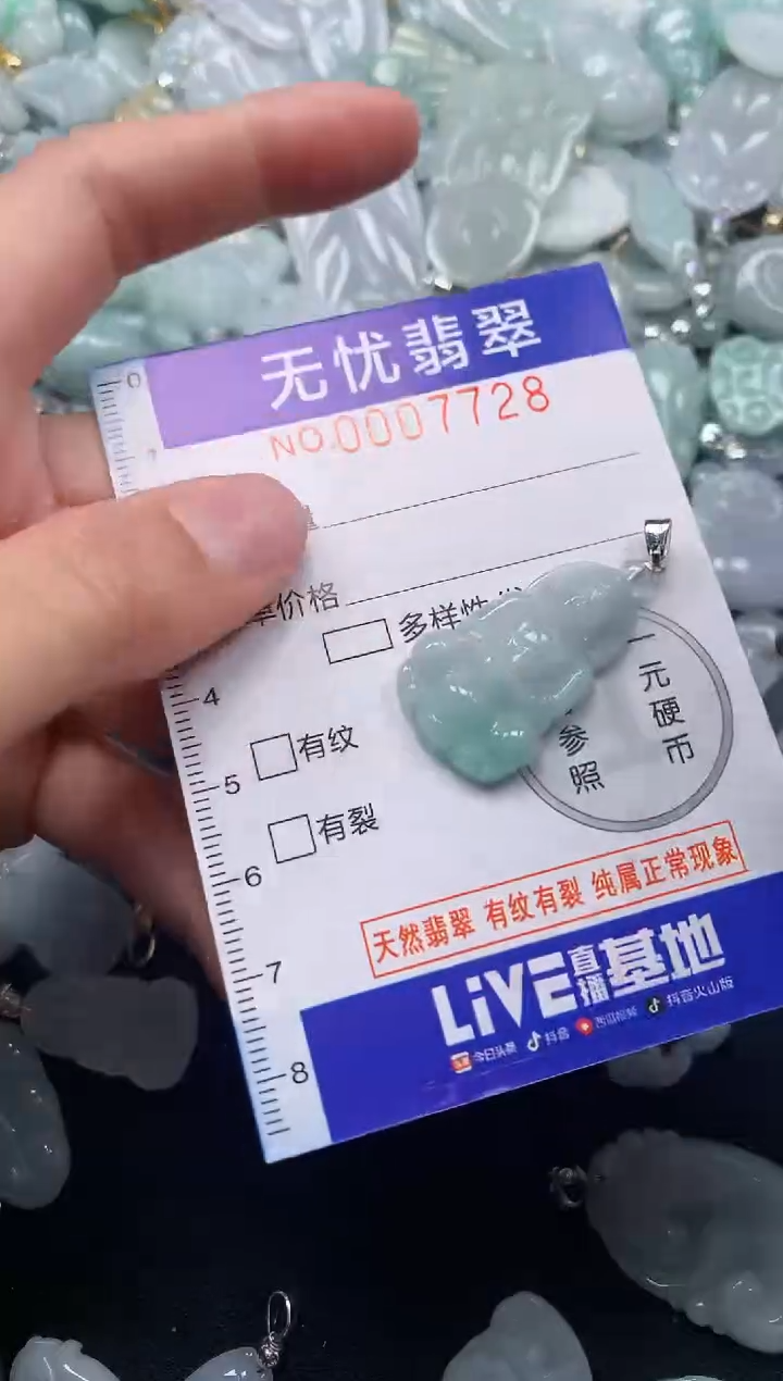 颈饰未镶嵌翡翠7728