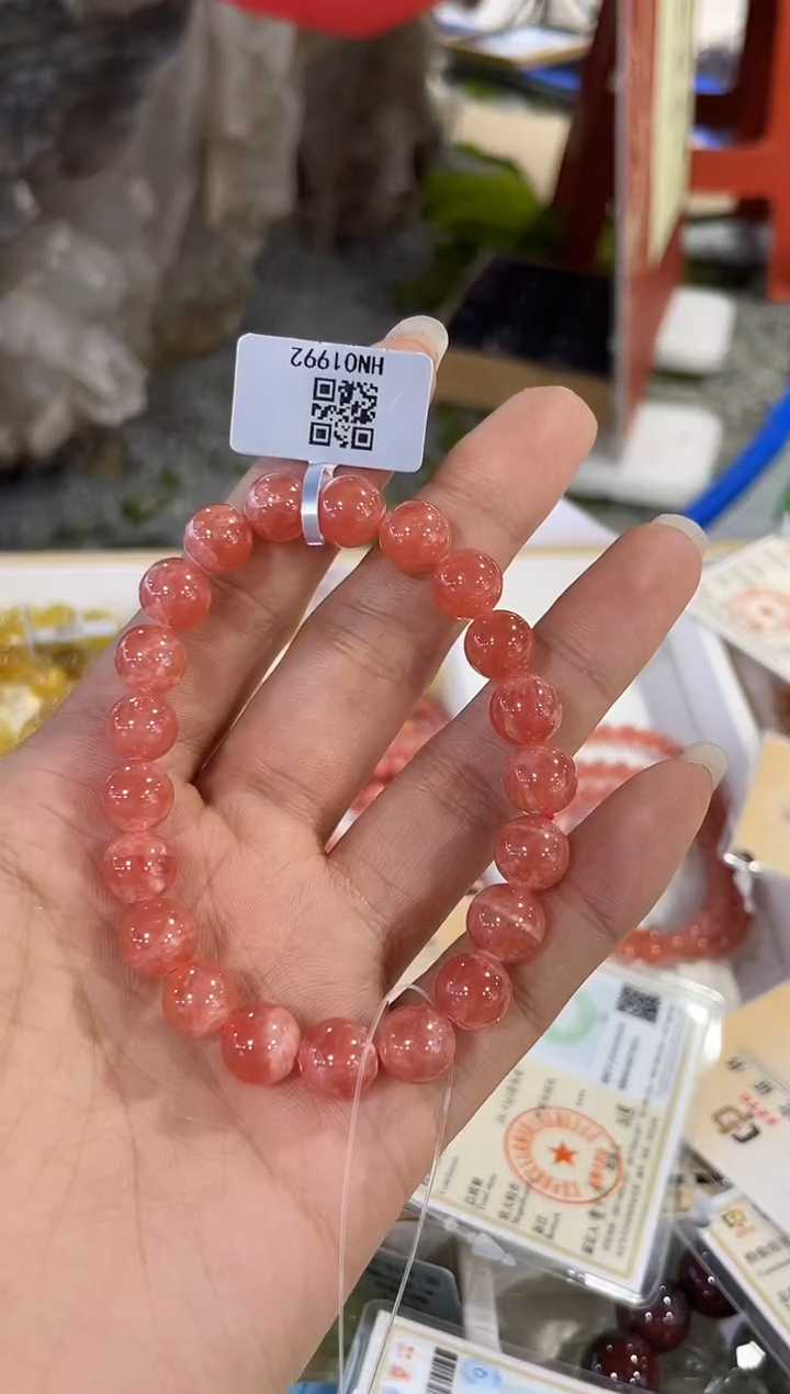 【闪购商品】菱锰矿（红纹石）手串未镶嵌手串