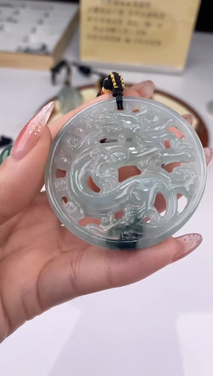 【闪购商品】翡翠吊坠(赠链)未镶嵌27923/静静聊翠