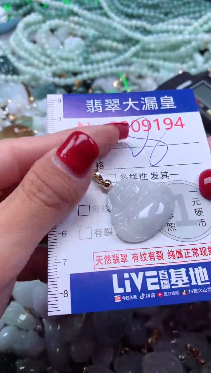颈饰未镶嵌翡翠9194