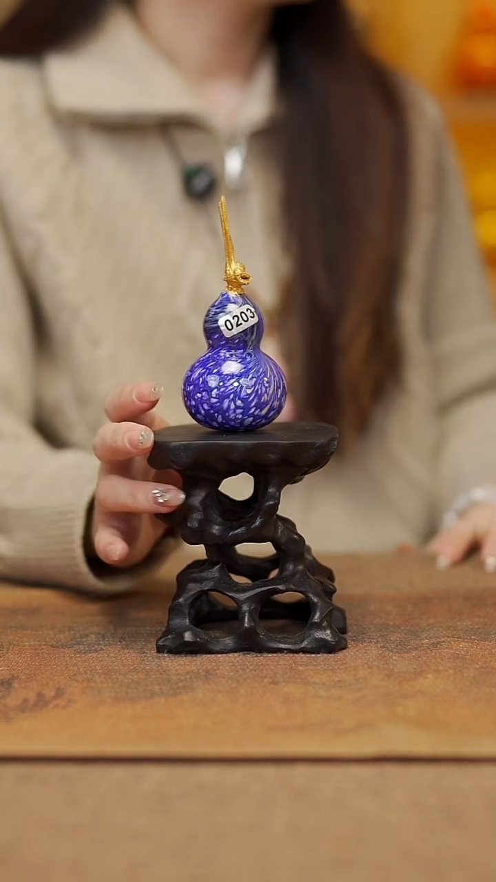 【闪购商品】203宴禾堂大漆脖挂葫芦68