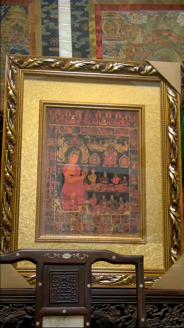 铜像造像收藏铜像造像收藏释迦摩尼唐卡