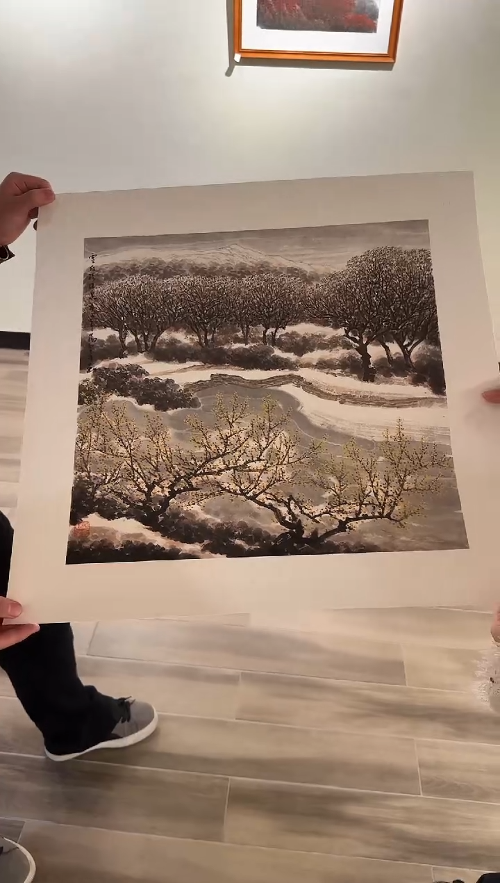 【闪购商品】国画天津人美-汤知辛国画2平尺