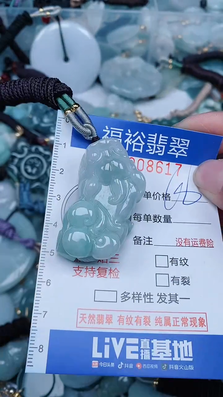 【闪购商品】翡翠颈饰未镶嵌...0008617