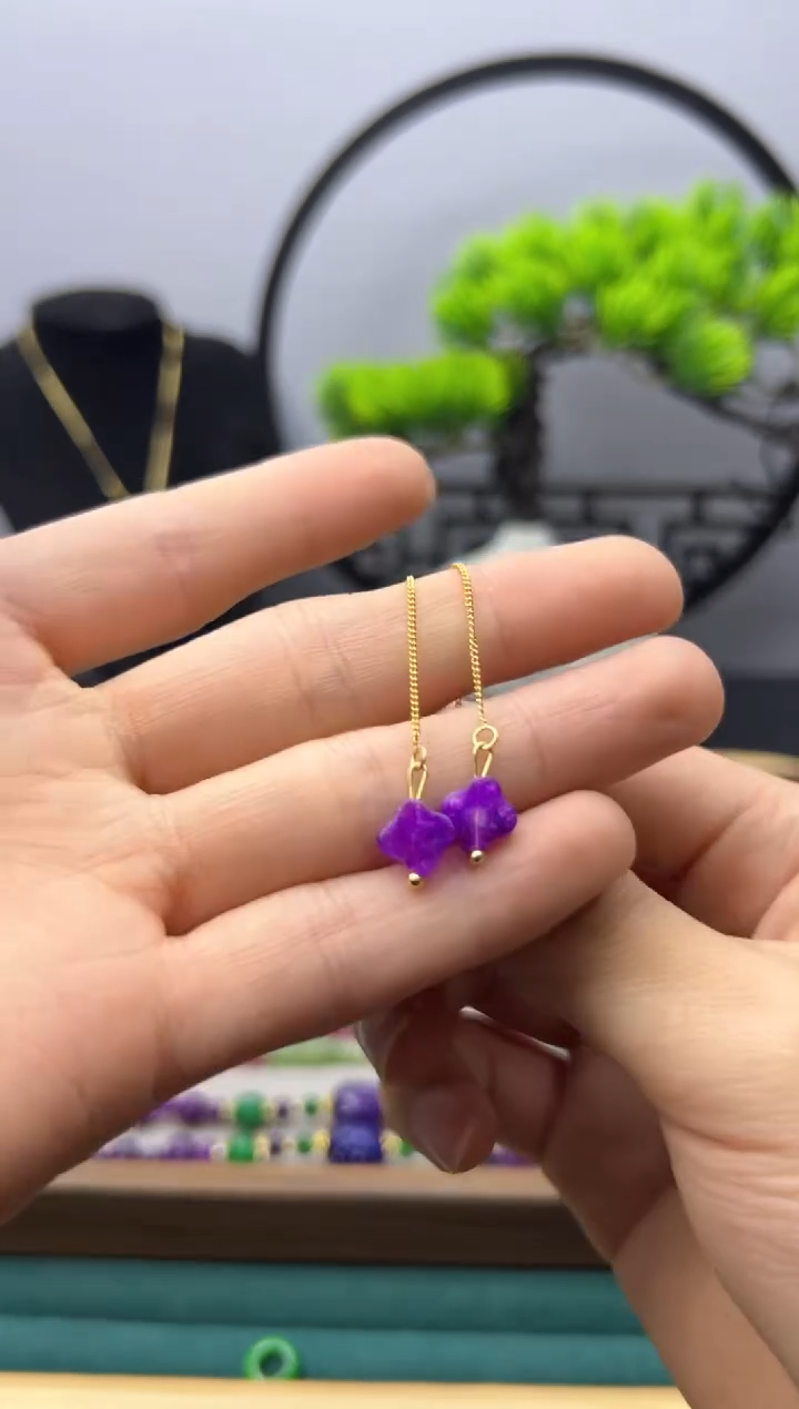 【闪购商品】苏纪石（舒俱来）颈饰14K金镶嵌E254