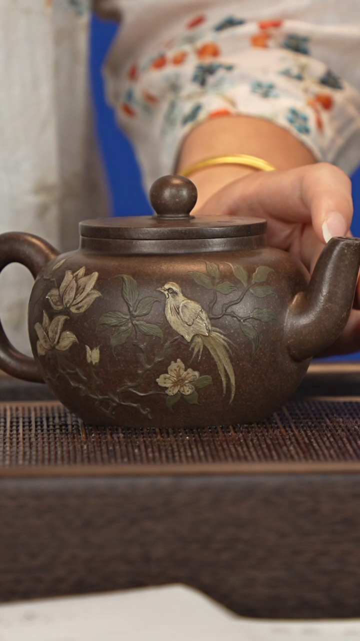 茶壶紫砂宜兴紫砂壶cxt2528