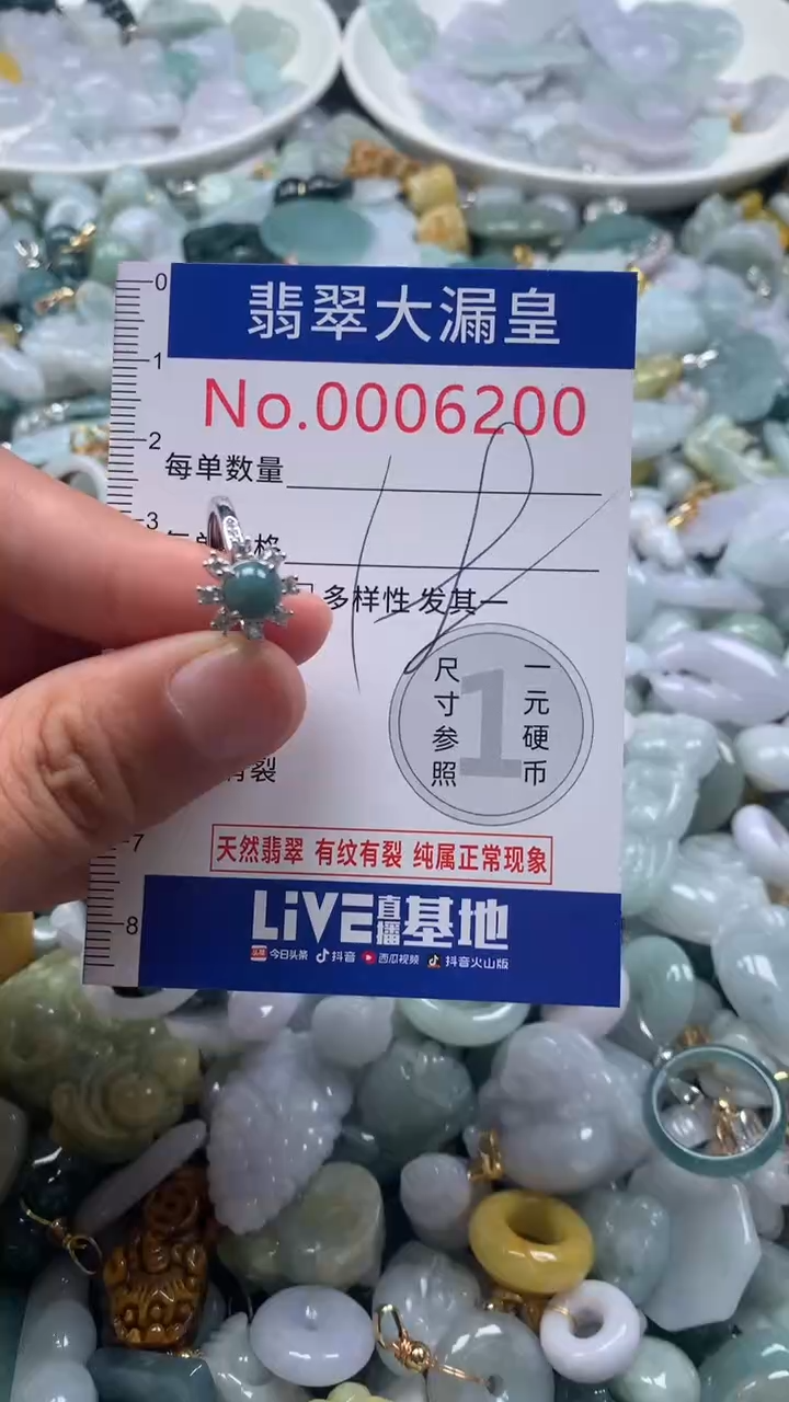 【闪购商品】翡翠吊坠(不含链)未镶嵌6200