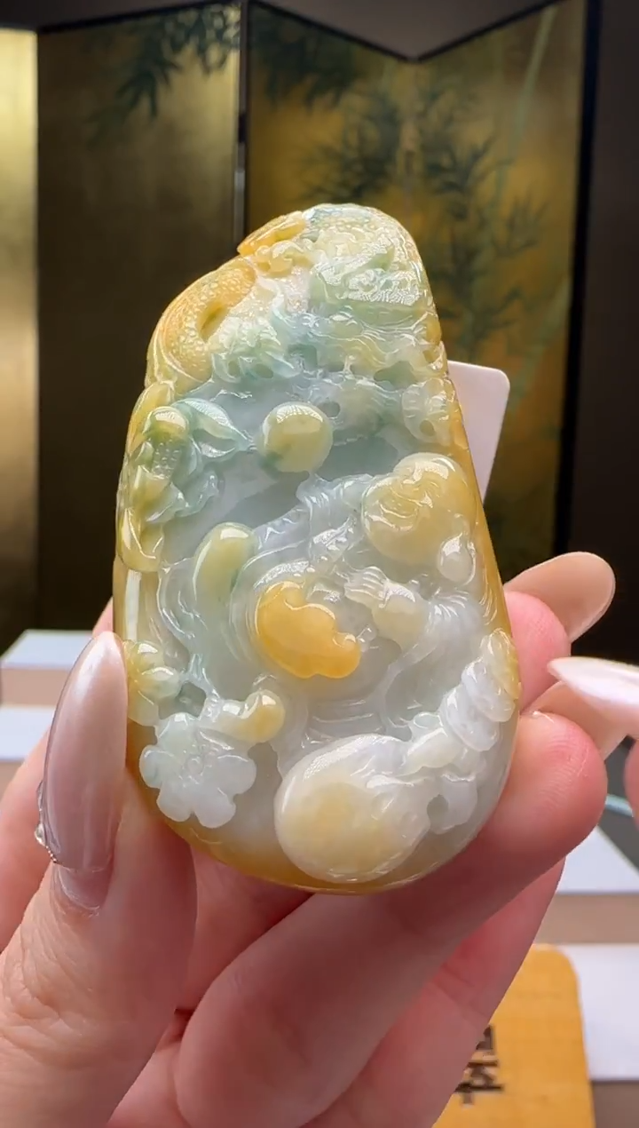 吊坠(不含链)未镶嵌翡翠CC@@960Q3J23051