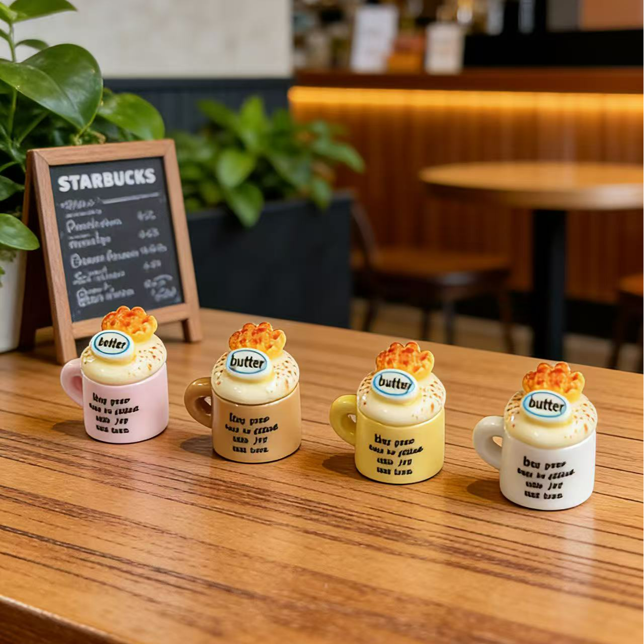 小雨定制【迷你泡芙杯】仿真食玩diy树脂配件手机饰品