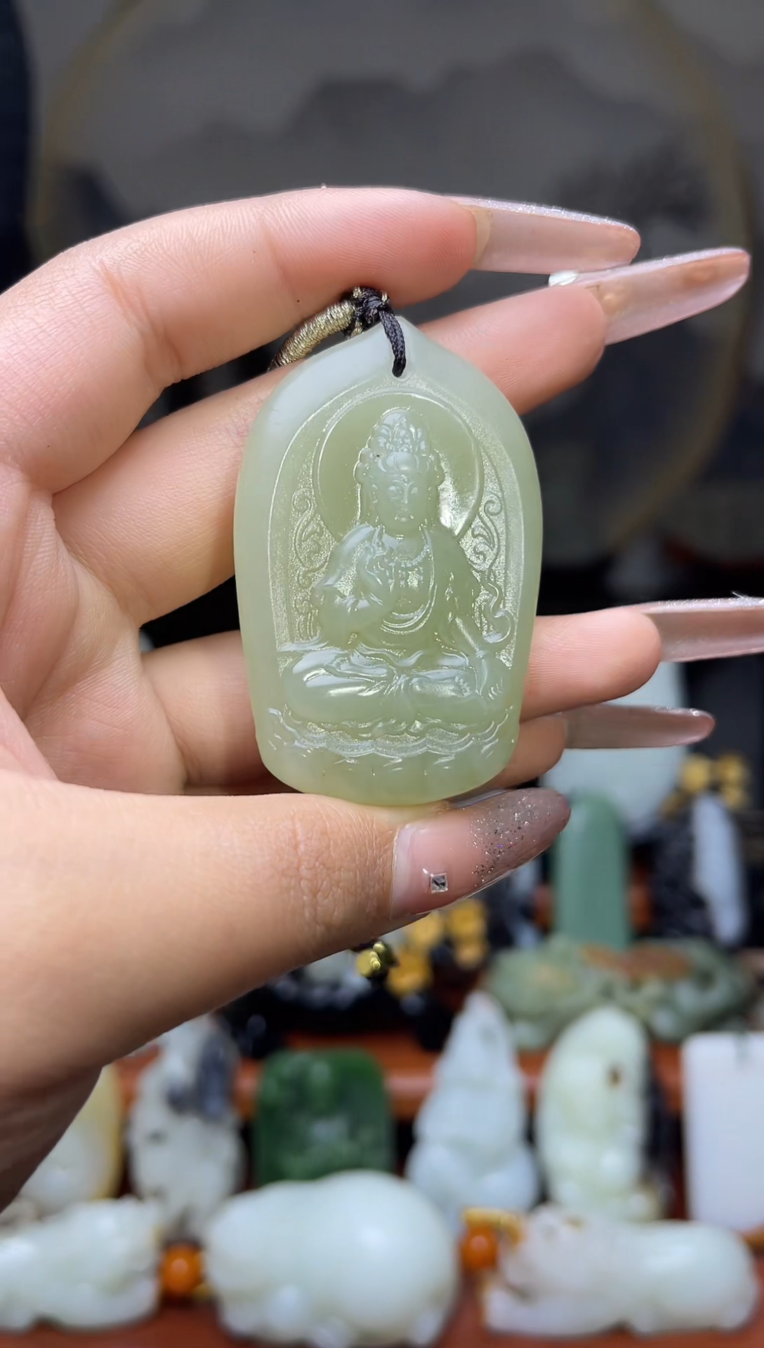 【闪购商品】和田玉吊坠未镶嵌108