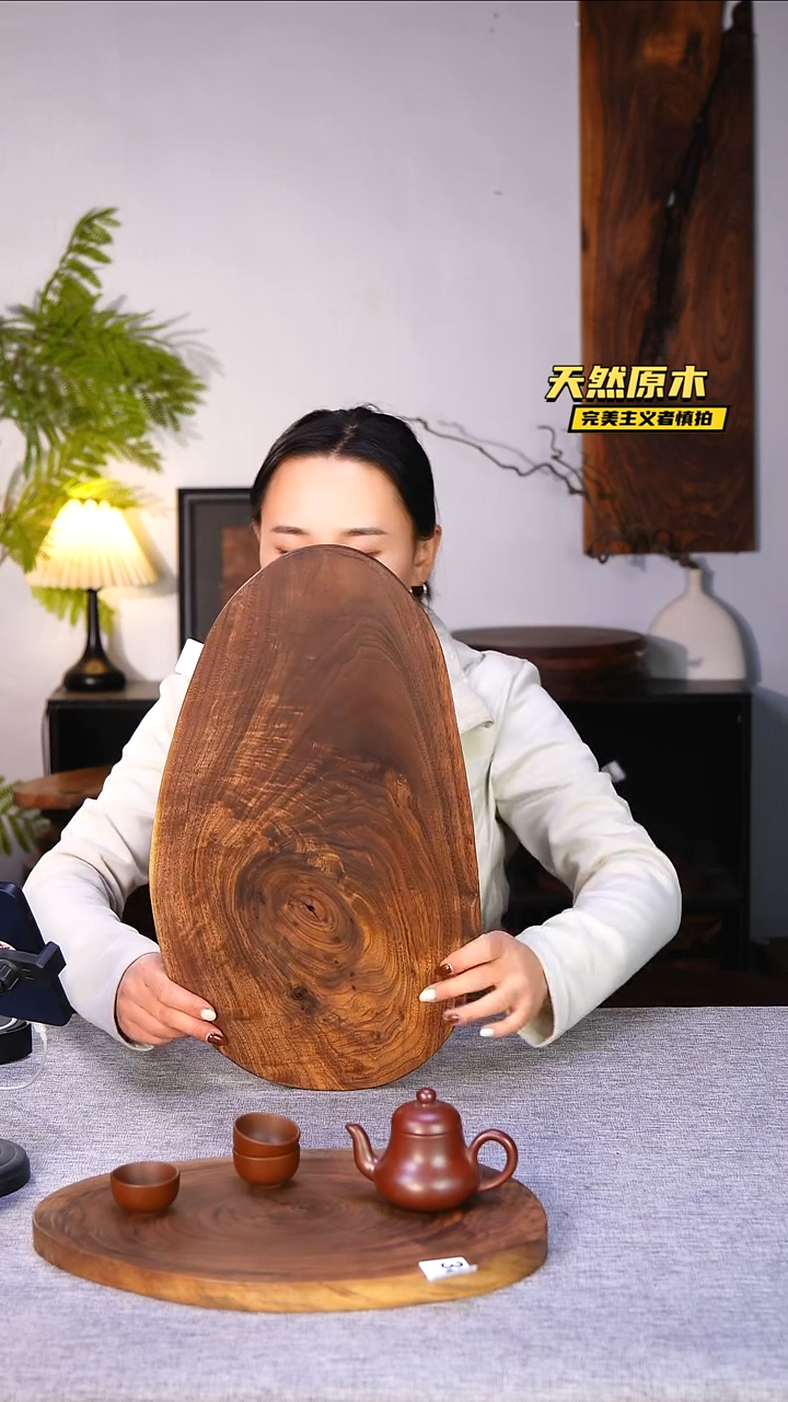 木北美黑胡桃原木.干裂疤结不属于商品质量问题完美主义者慎拍